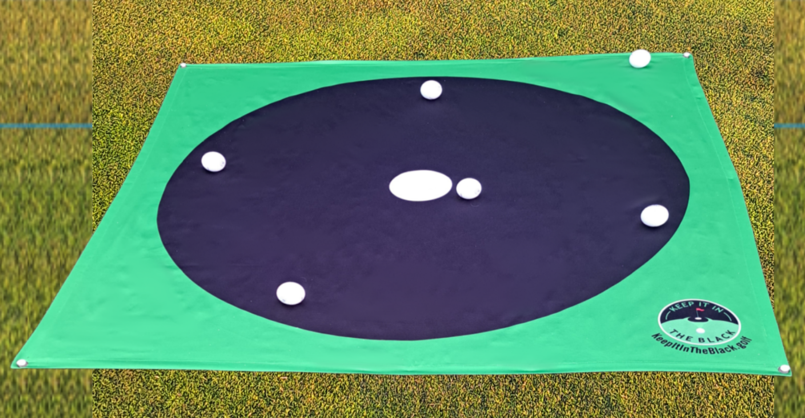 A new and revolutionary patented golf training aid to improve your putting and chipping and reduce your number of 3 putts!